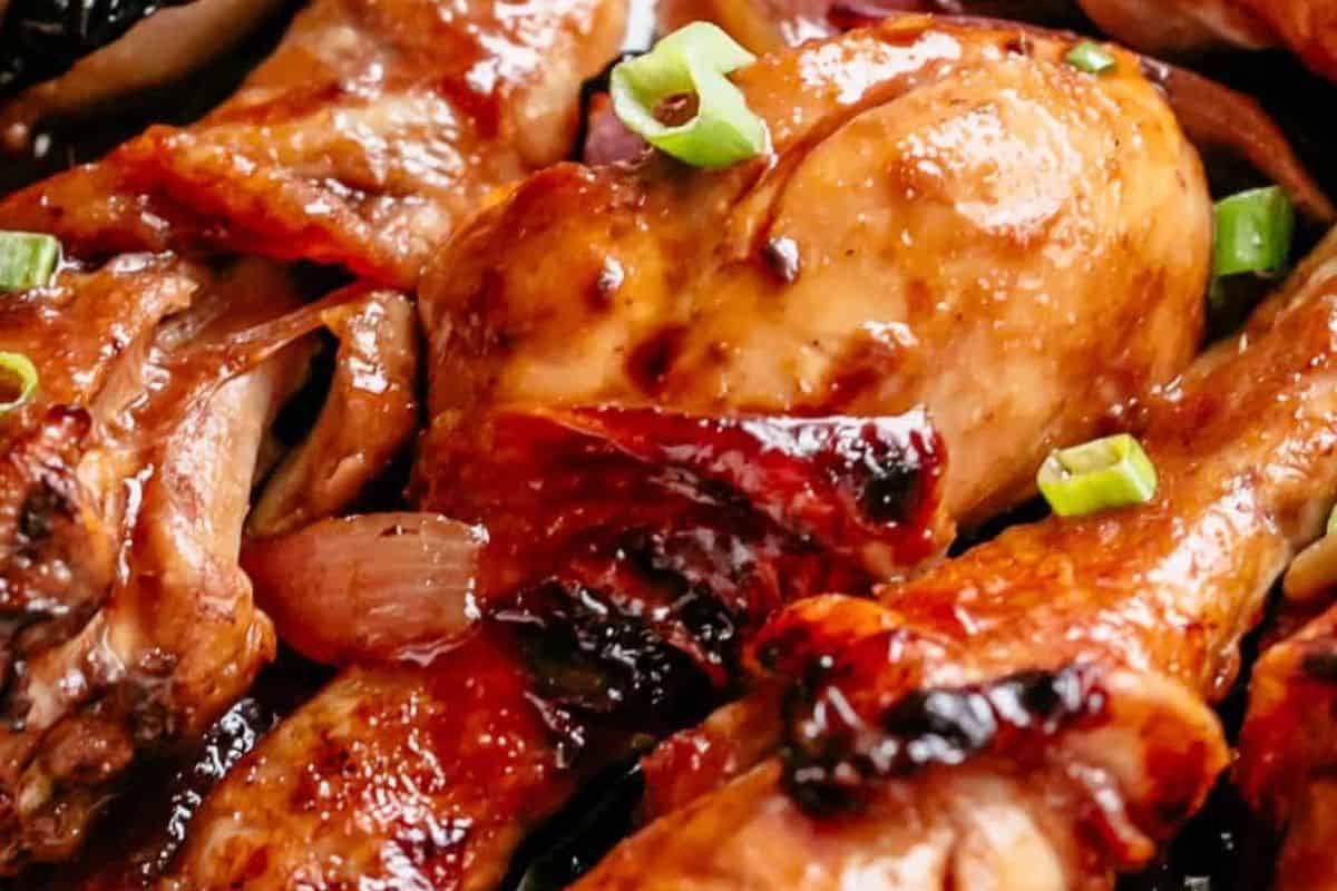 Turn the drumsticks and broil the other side until browned and serve with rice, potatoes or vegetables.