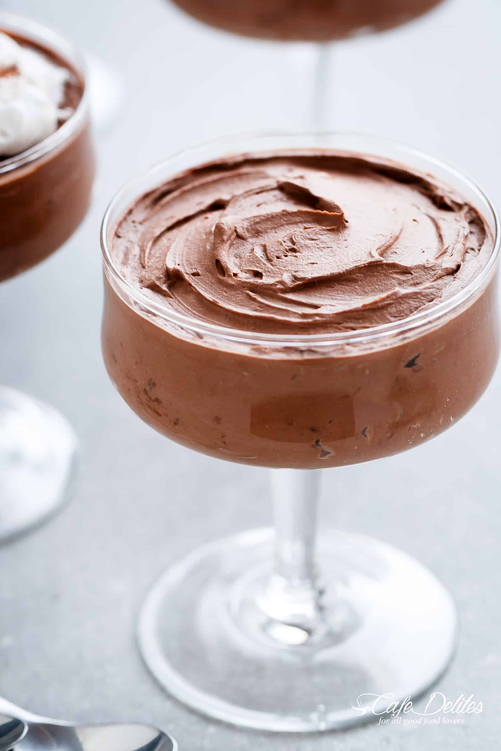 3-Ingredient Double Chocolate Mousse