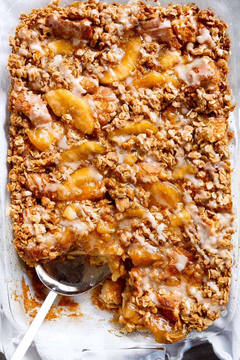 Apple Pie French Toast Bake