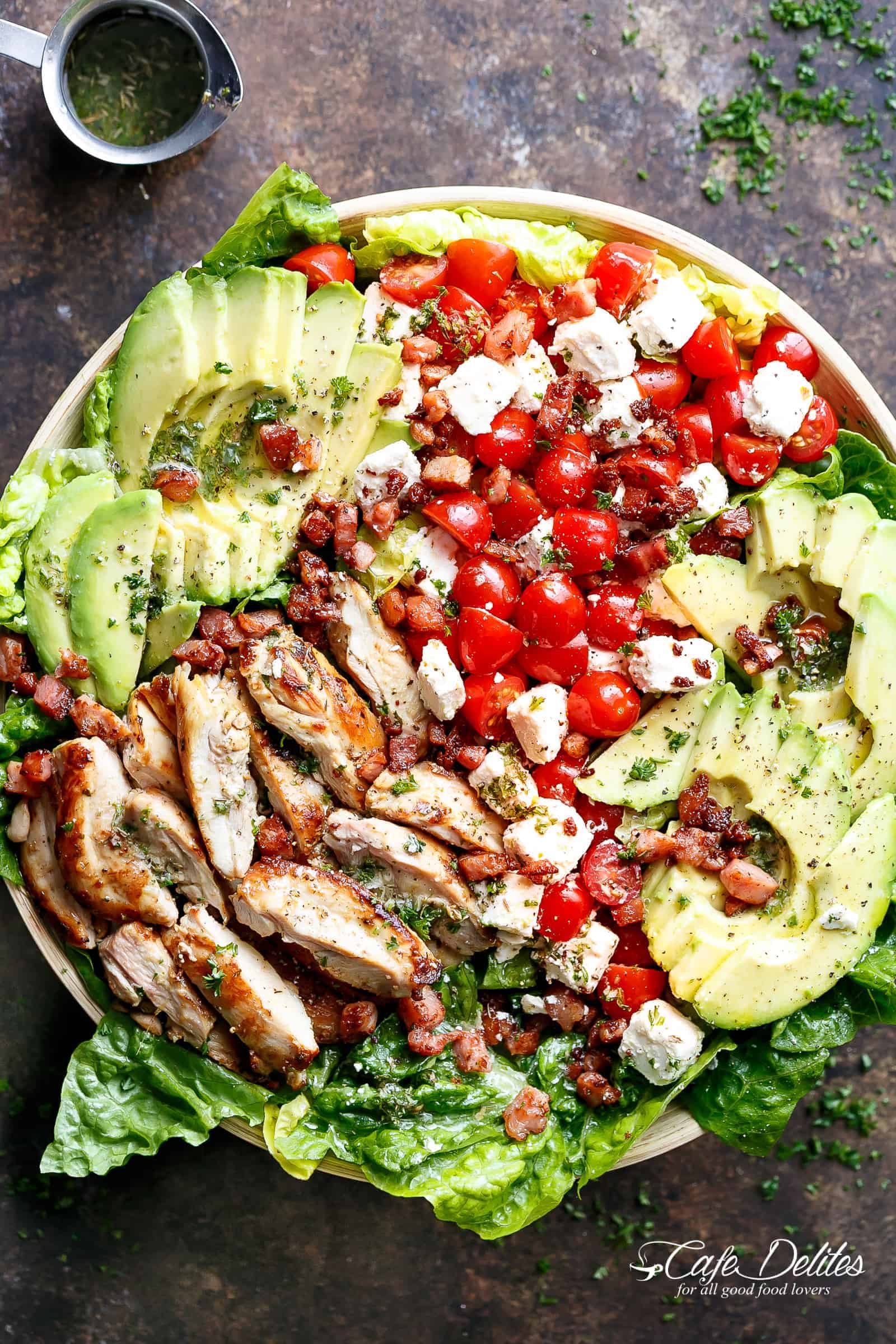 Lemon Herb Avocado Chicken Salad