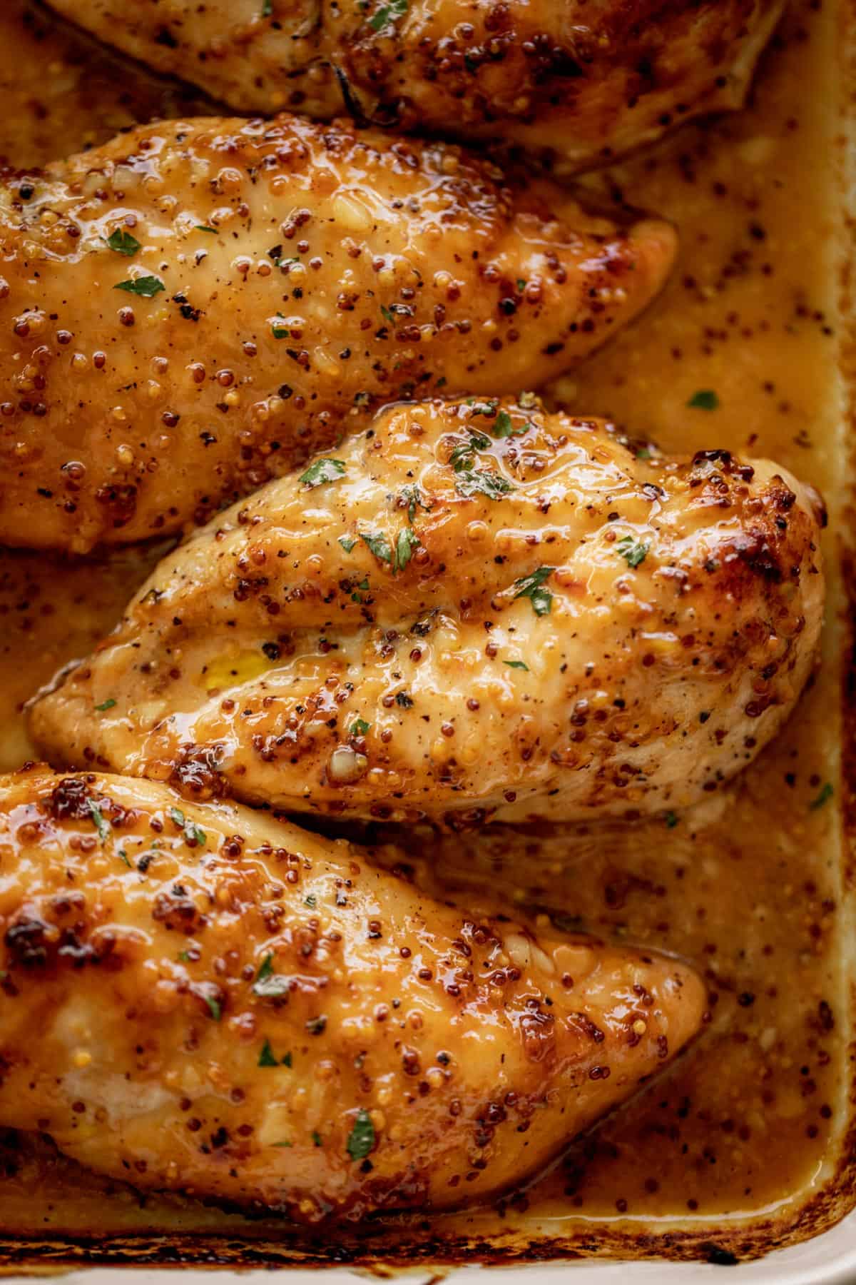 Baked Chicken Breasts, plus Honey Mustard Sauce