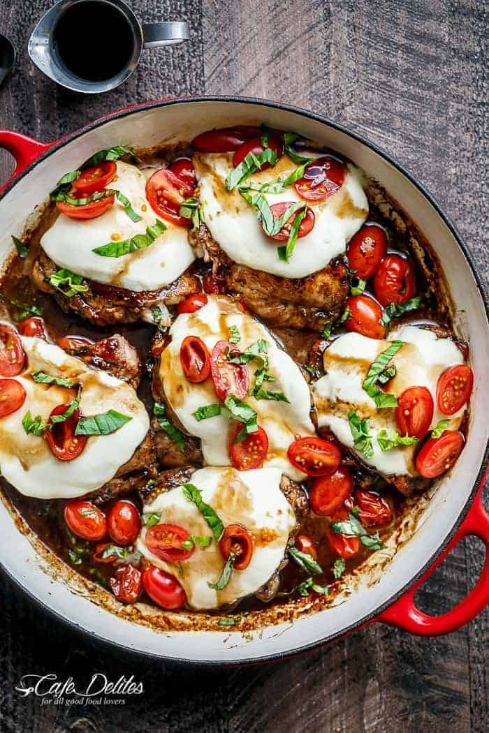Balsamic Caprese Chicken