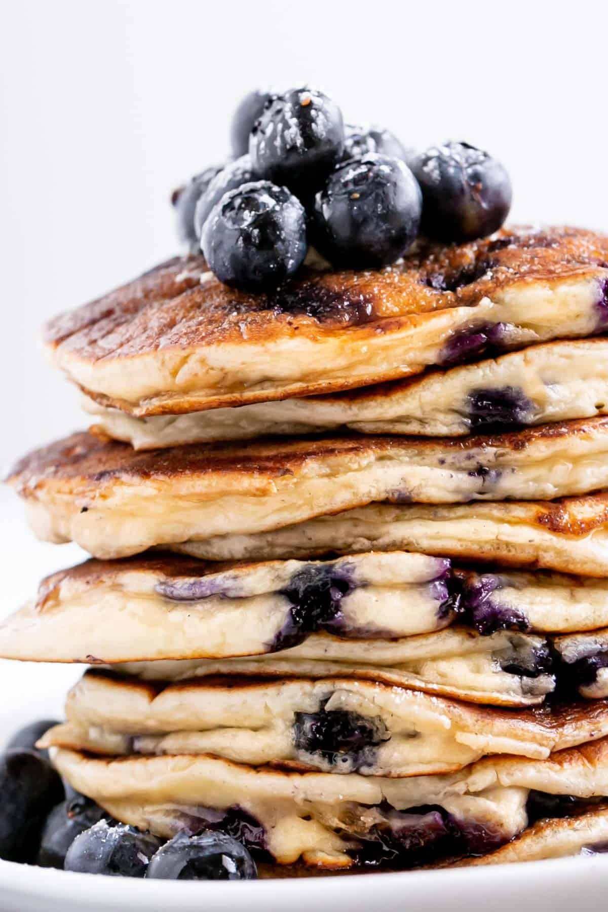 Blueberry Ricotta Pancakes