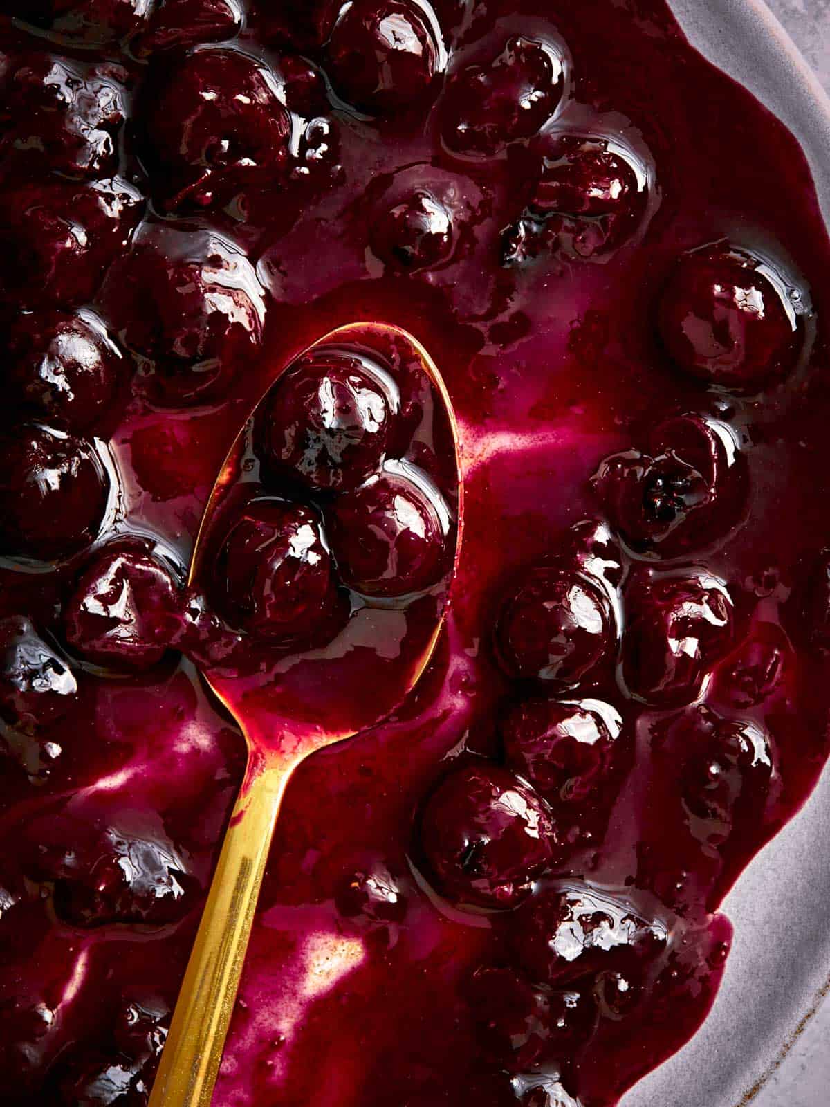 Homemade Blueberry Sauce
