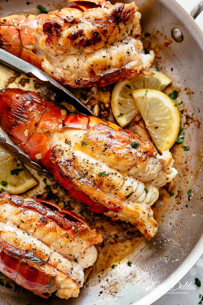 Buttered Lobster Tails