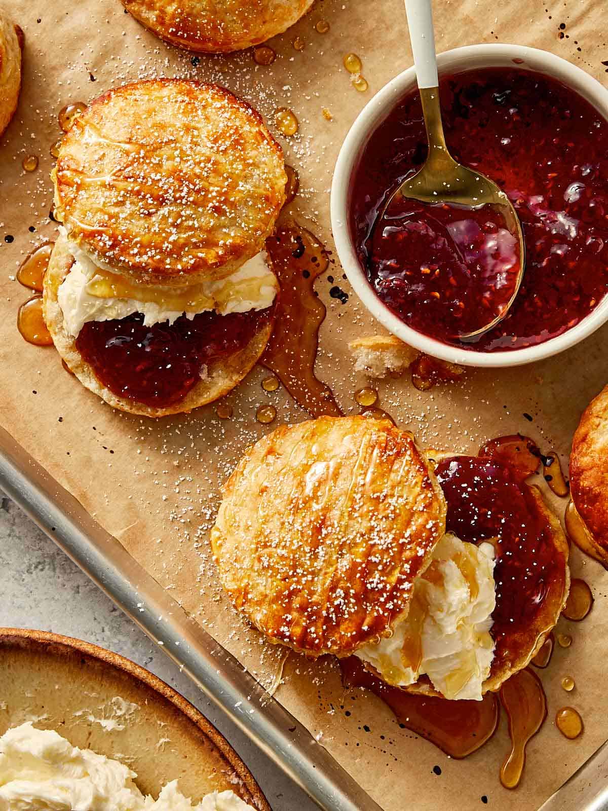 Buttermilk Biscuits ready to eat |