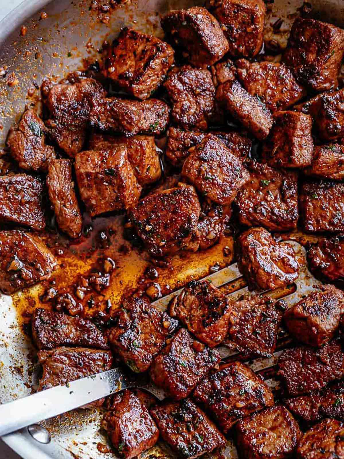 Cajun Butter Steak Bites