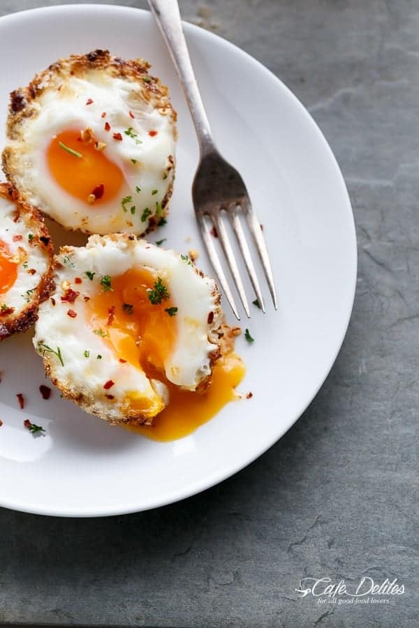 Top view image of Hash Brown Egg Cups