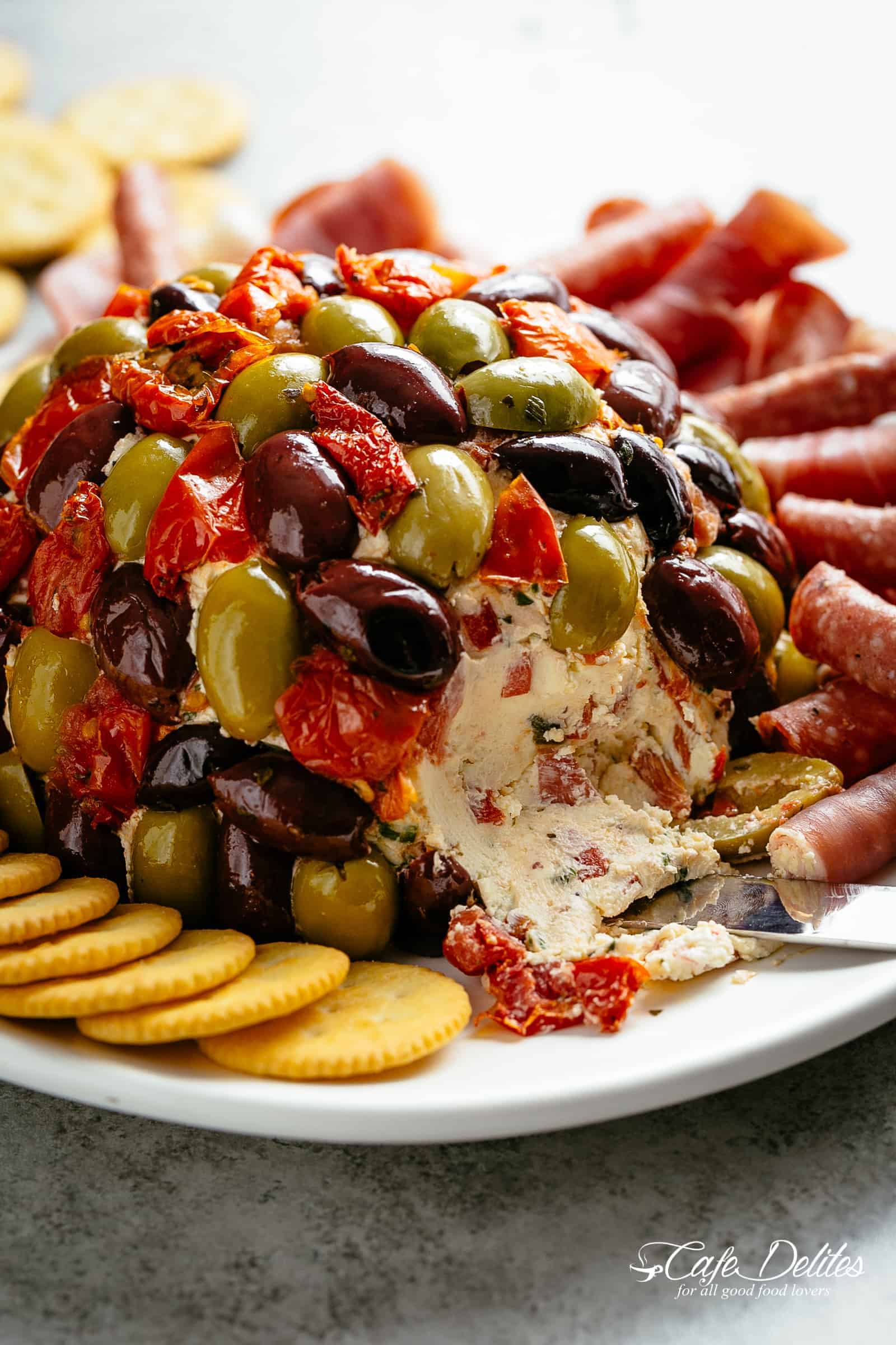 Cheese Ball Antipasto