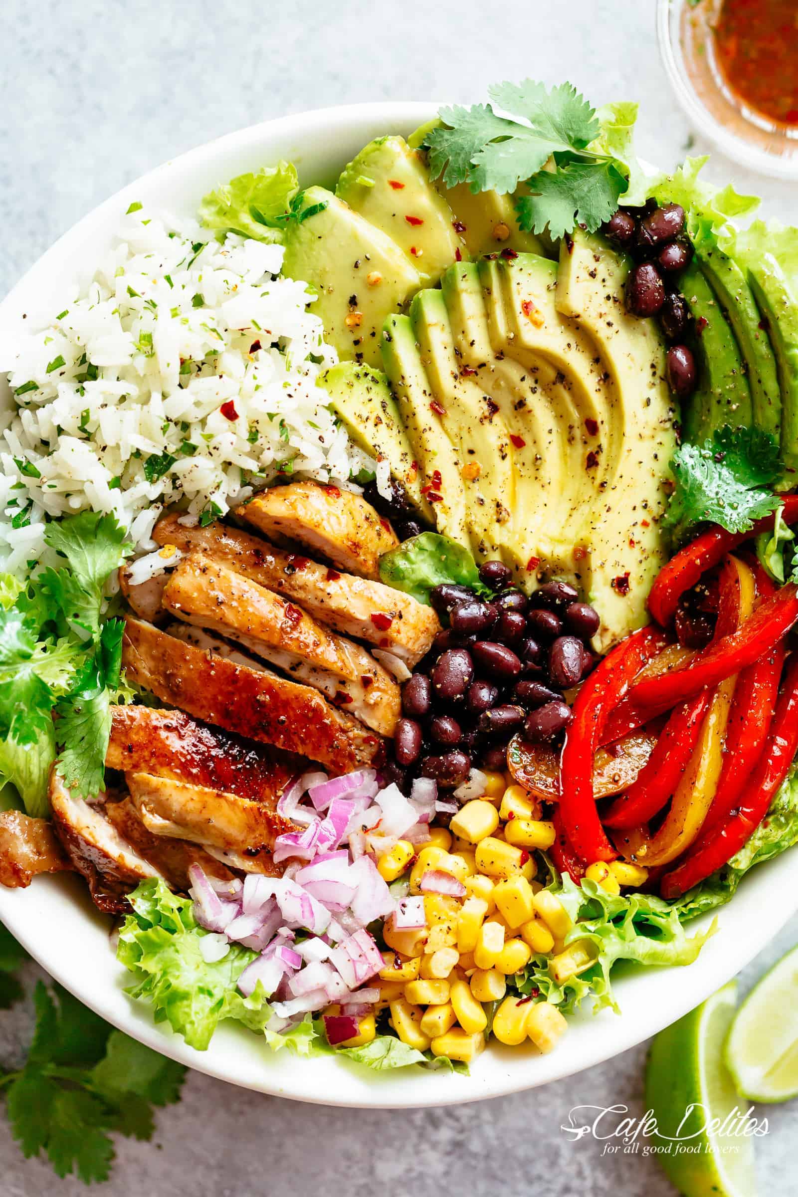 Fajita Chicken Burrito Bowl