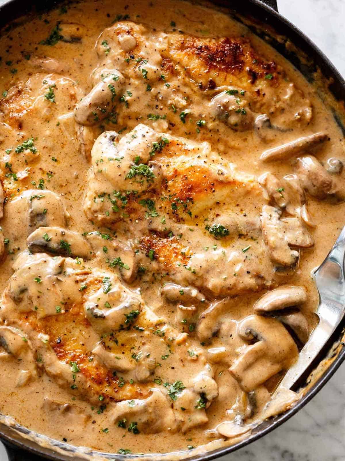 Chicken Stroganoff