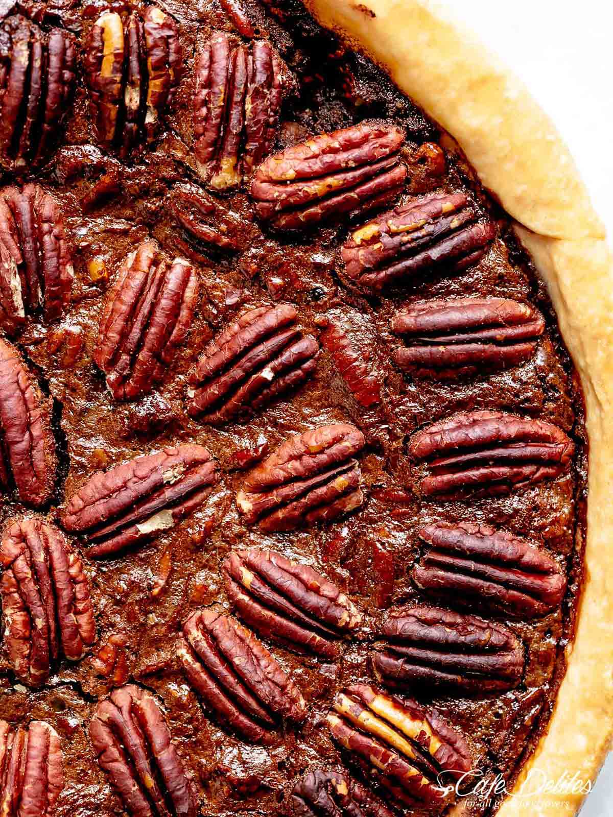 Heavenly Chocolate Pecan Pie