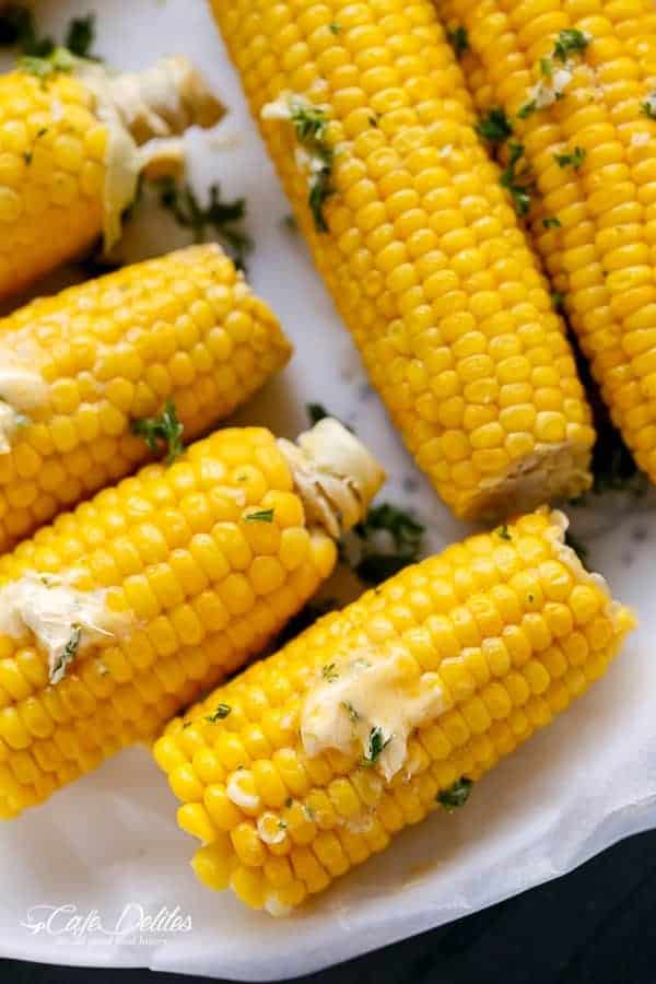 Garlic Butter Corn on the Cob