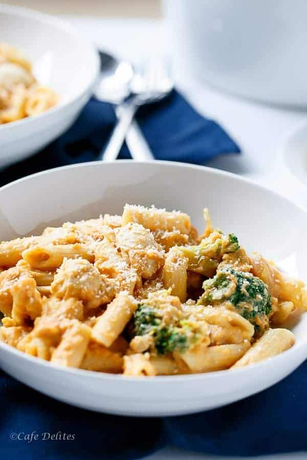 Creamy Chicken Broccoli Alfredo