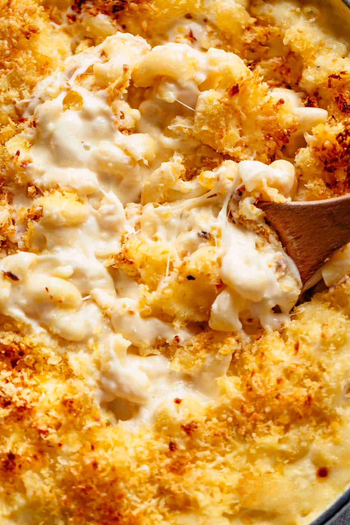 Golden Baked Mac And Cheese