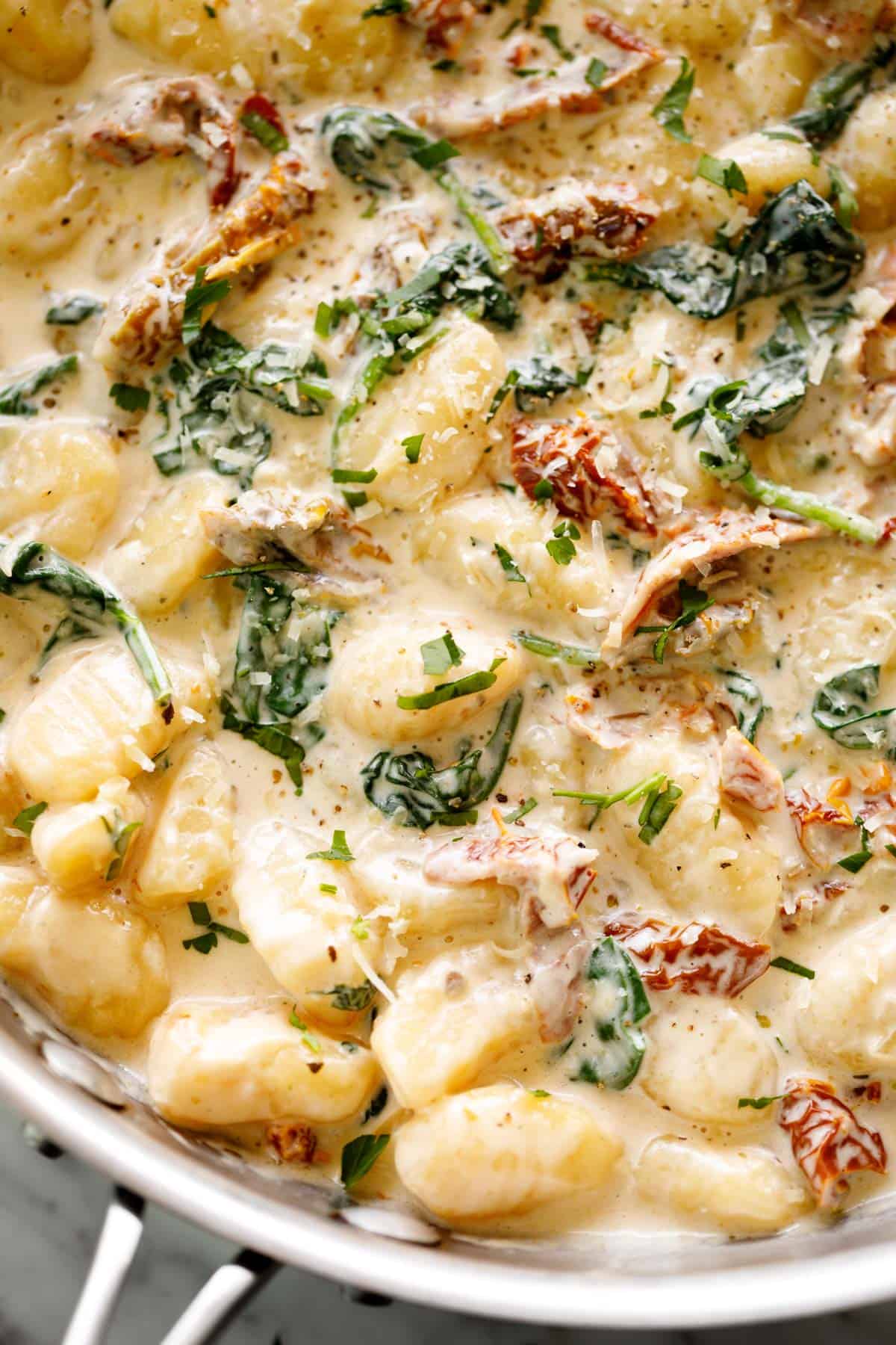 Creamy Tuscan Gnocchi