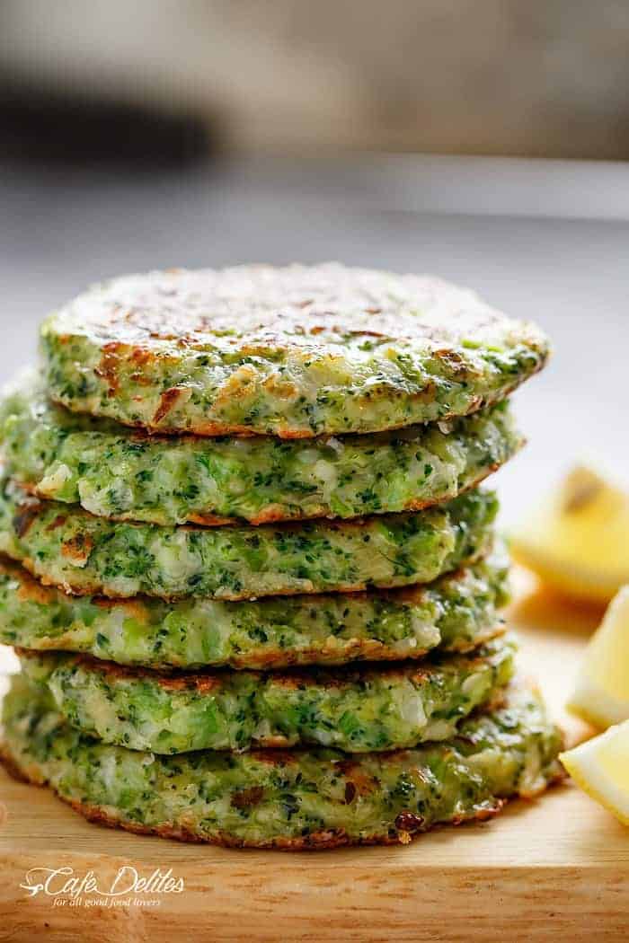 Crispy Broccoli Fritters