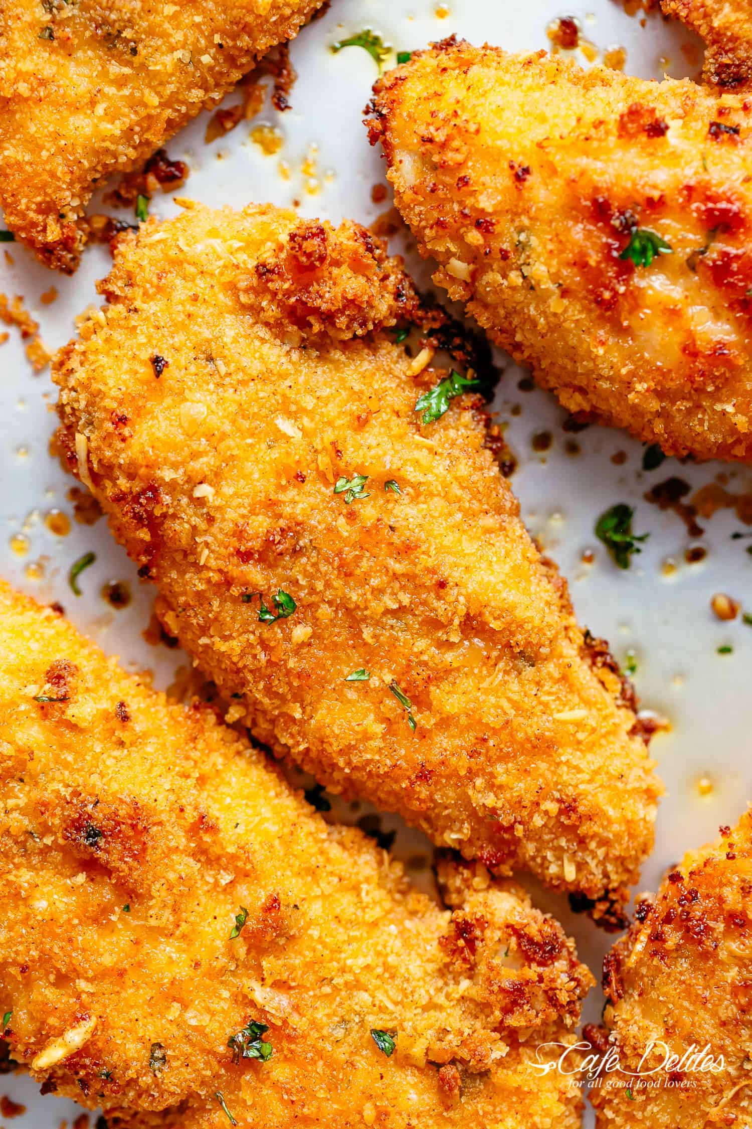 Lemon Garlic Parmesan Chicken Tenders