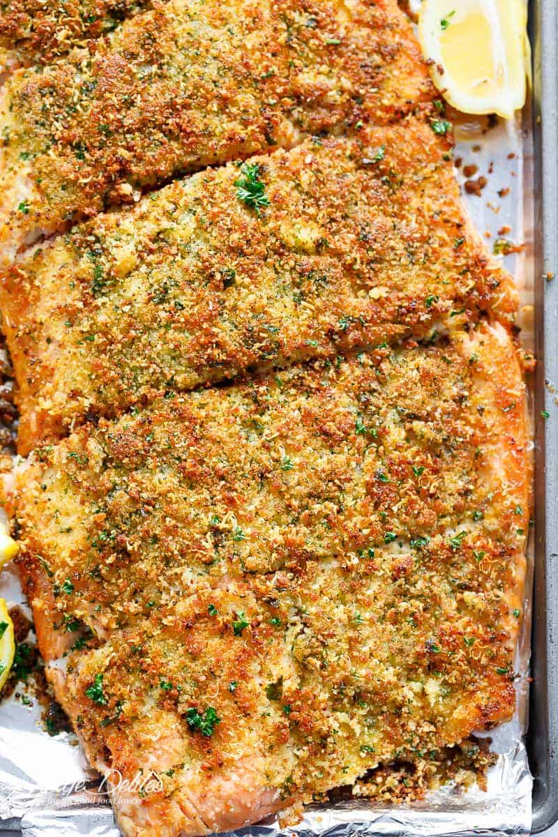 Parmesan Crusted Salmon