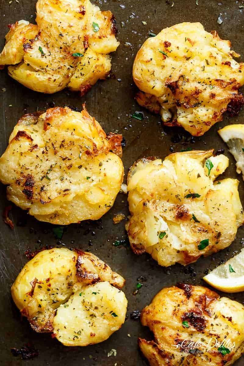 Crispy Smashed Potatoes