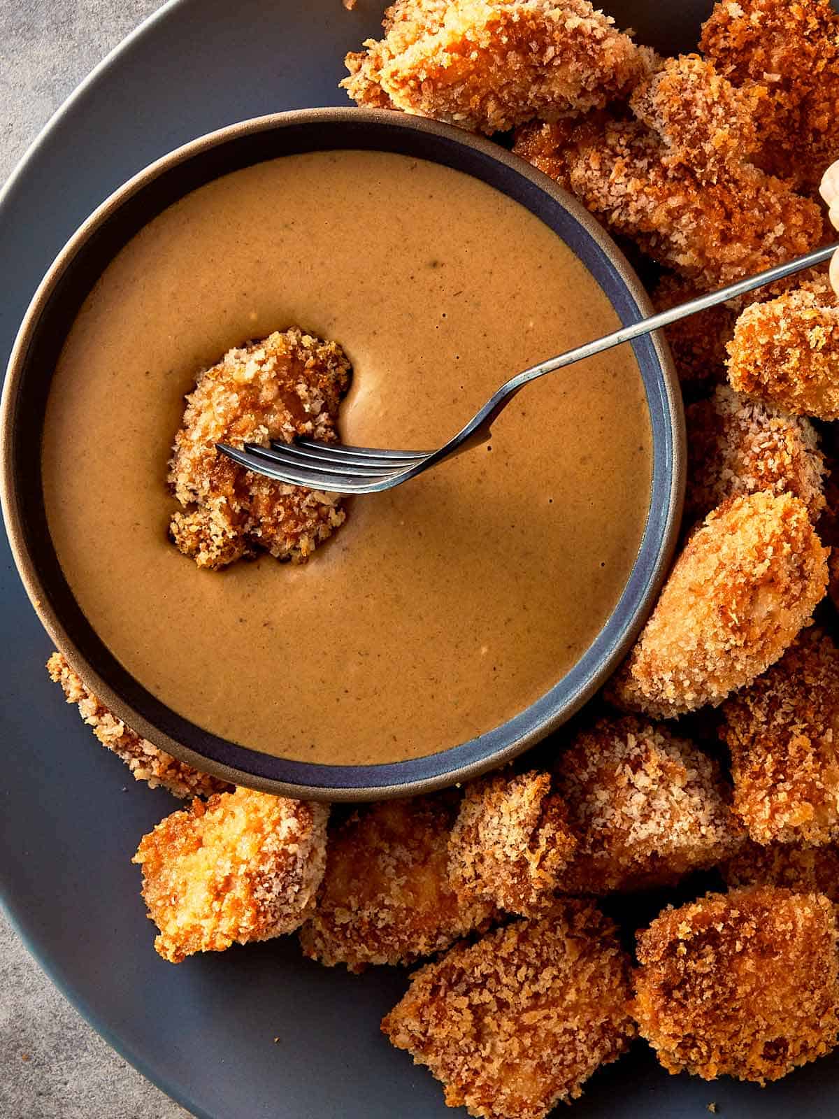 Crispy Healthy Chicken Nuggets (Air Fryer or Baked)