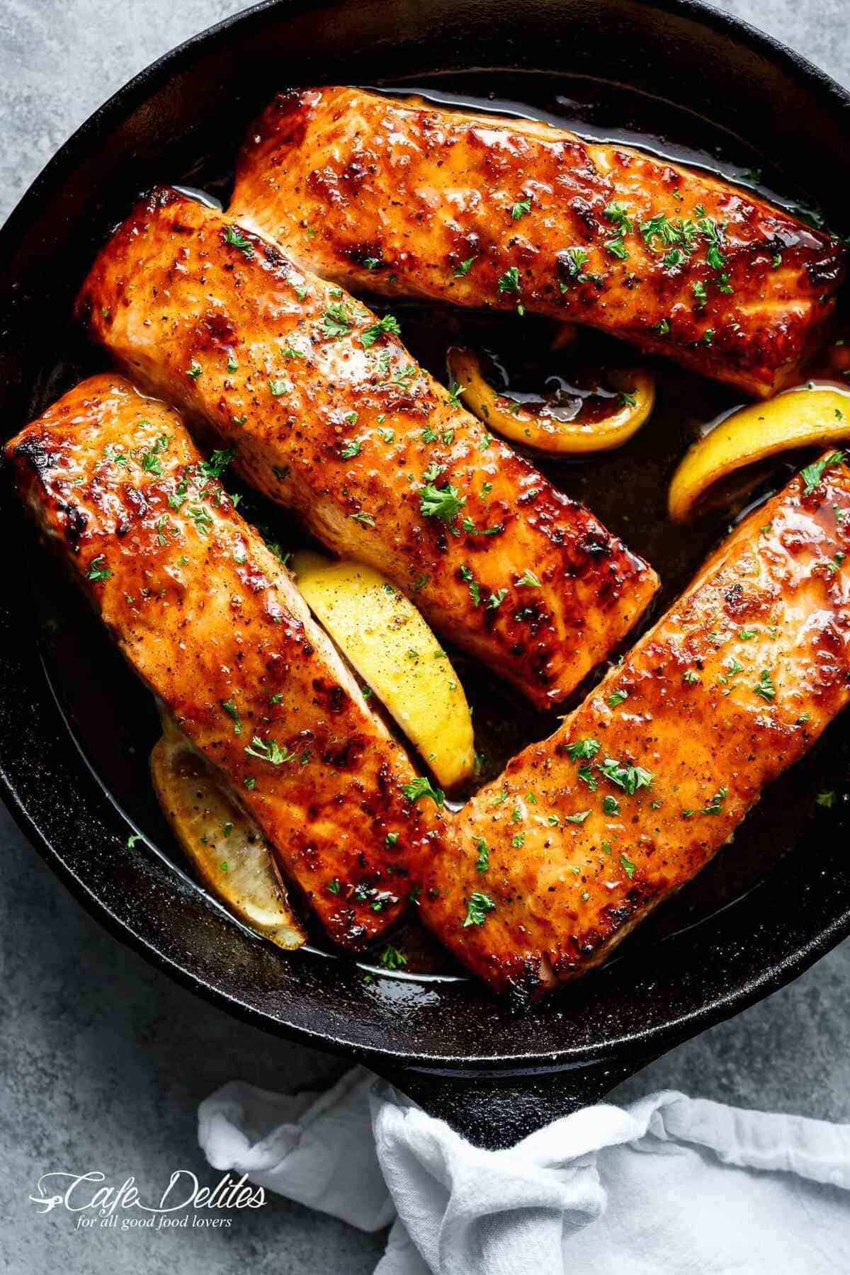 Honey Garlic Salmon