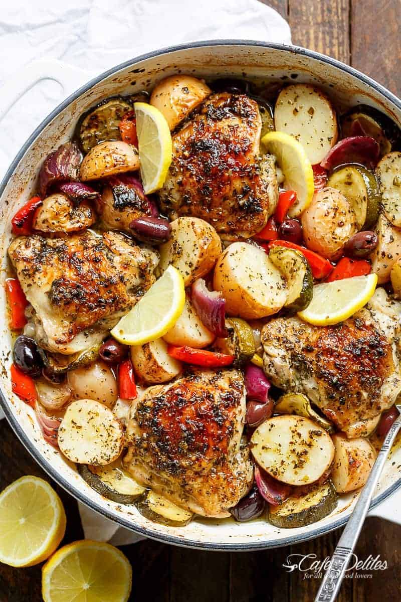 Garlic Lemon Herb Chicken