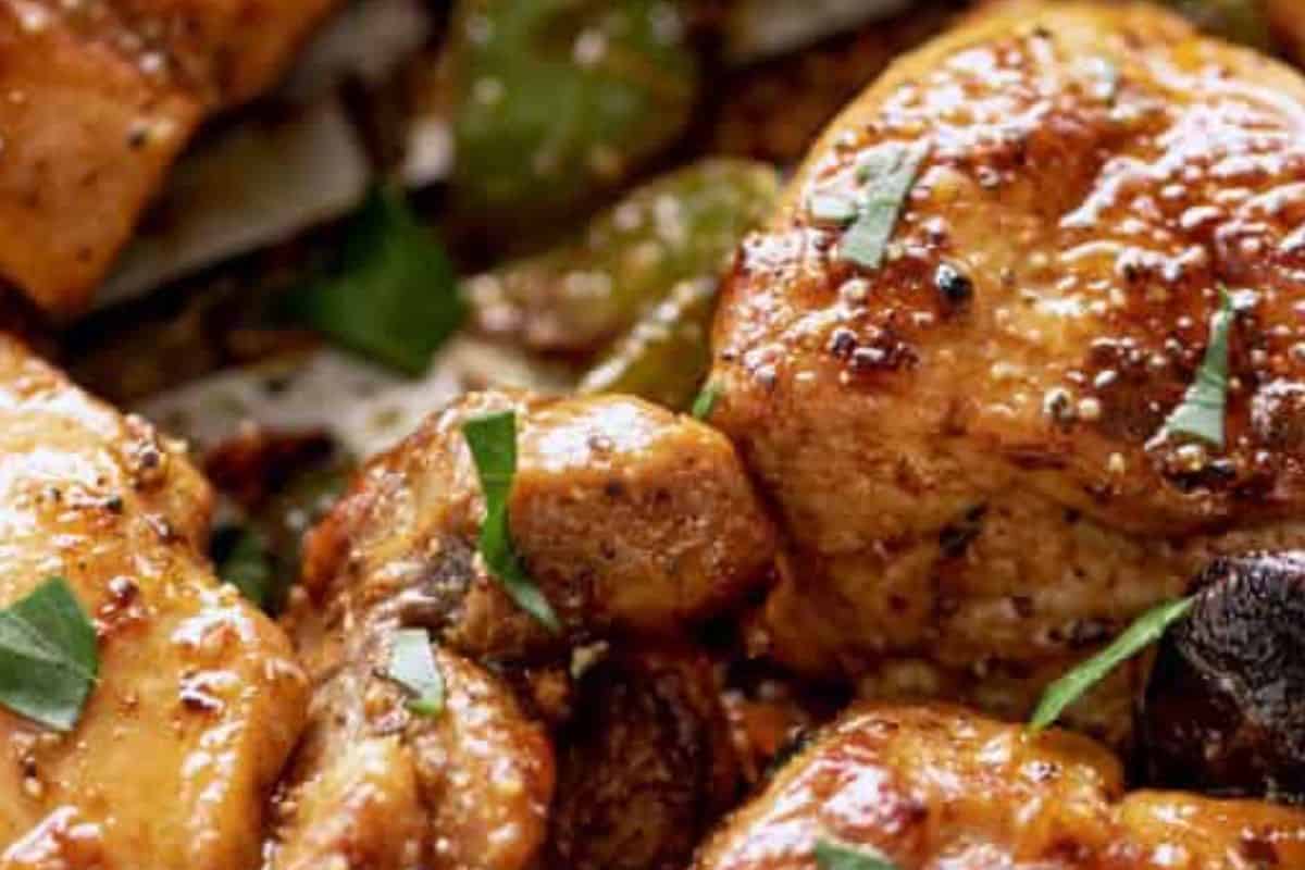 Taste and adjust with salt and pepper, garnish with parsley