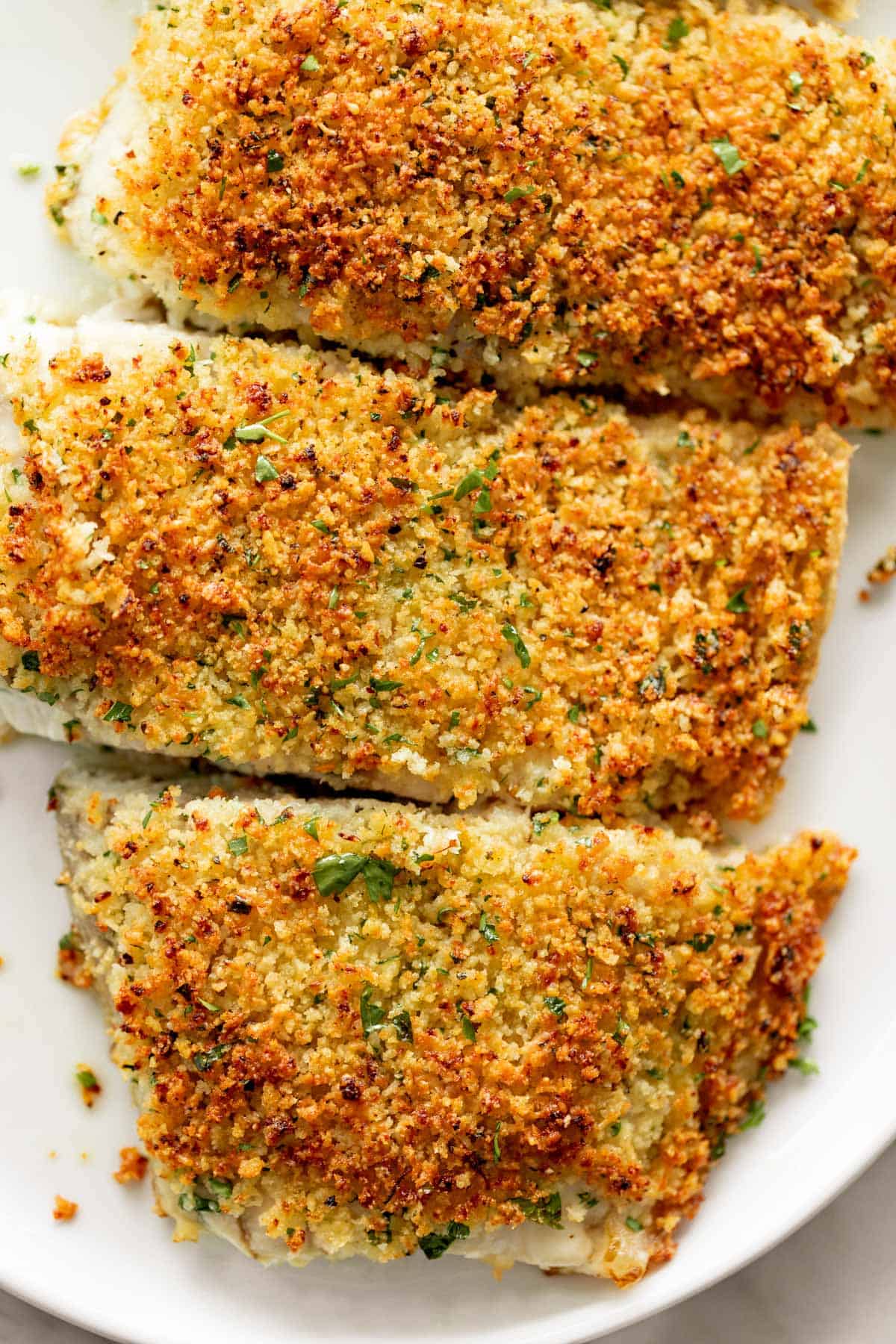 Parmesan Crusted Fish