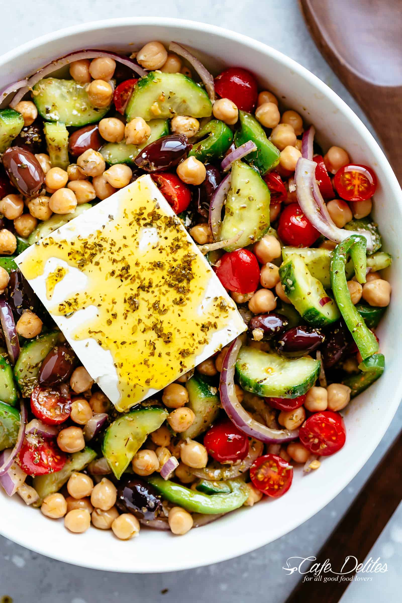 Greek Chickpea Salad