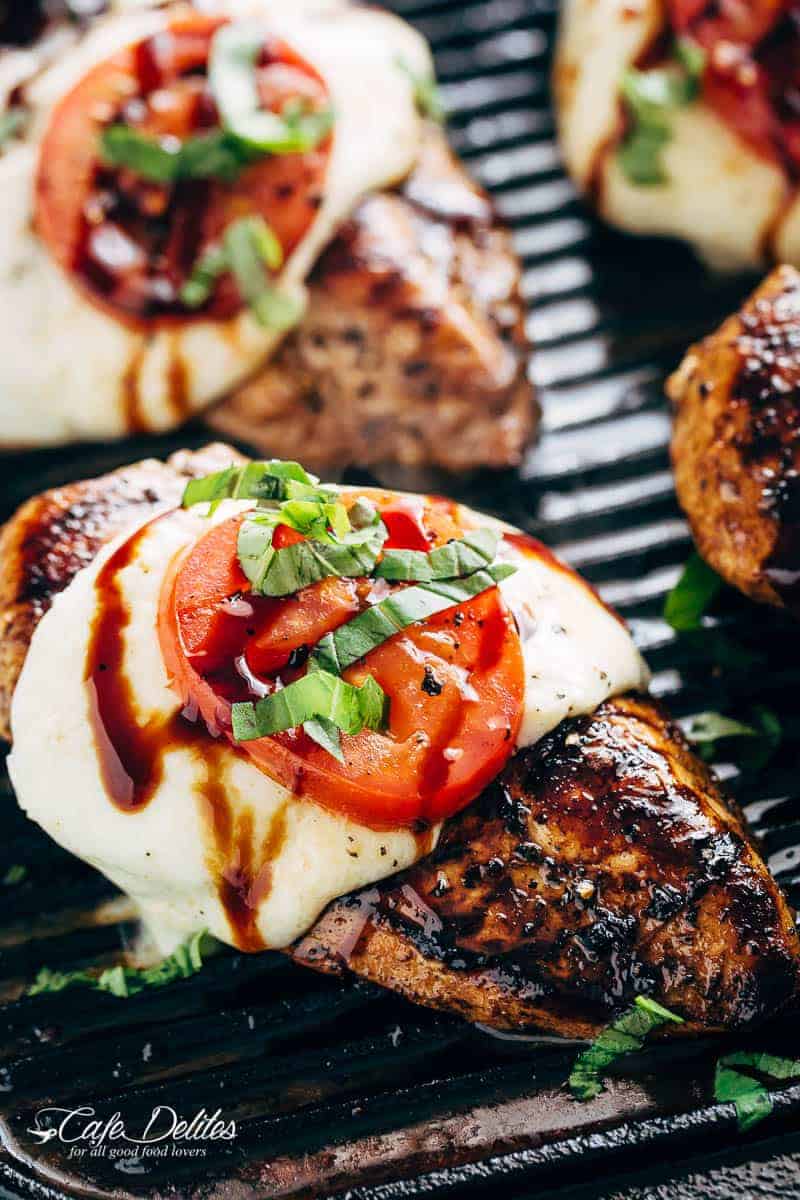 Grilled Chicken Caprese