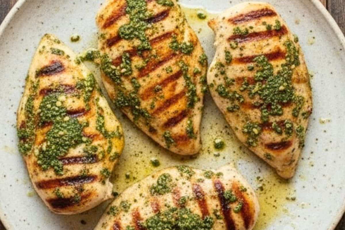 Set the chicken aside to rest briefly, then slice it into strips