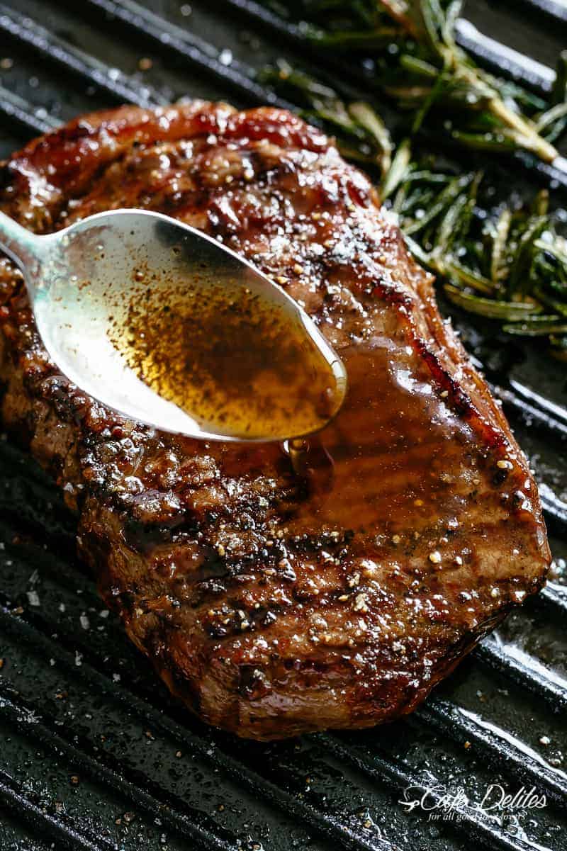 Grilling Steak and Browned Butter