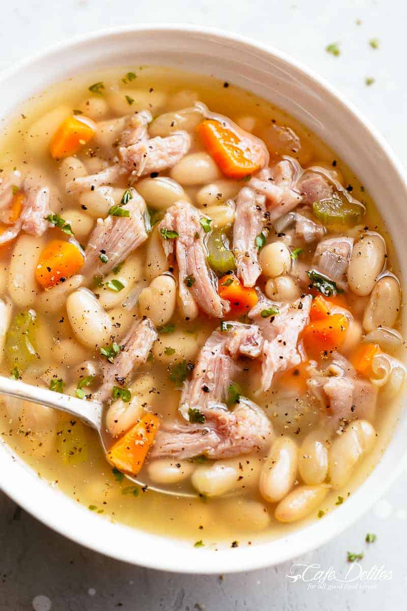 Hearty Ham and Bean Soup