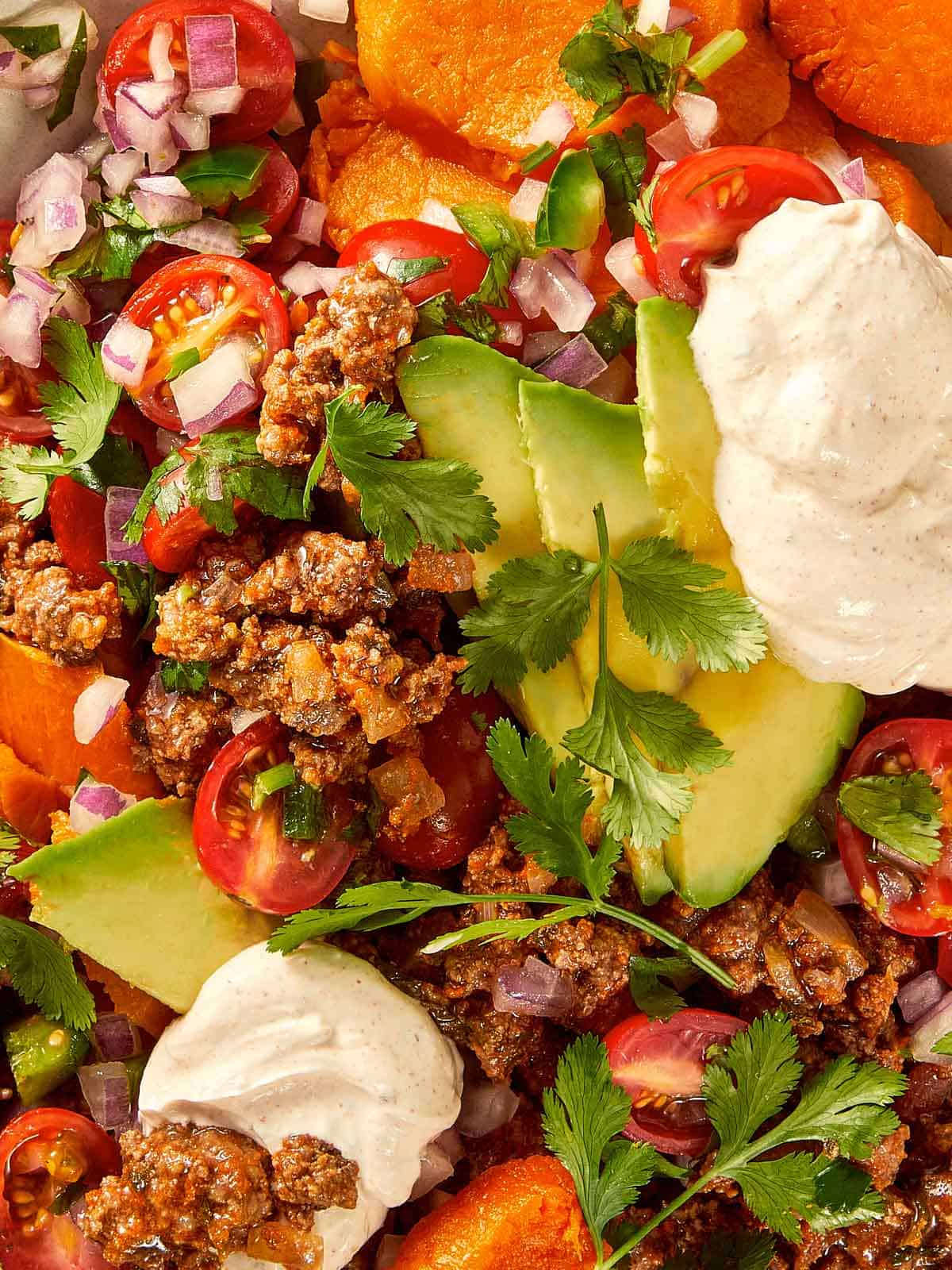 Healthy Sweet Potato Taco Bowl