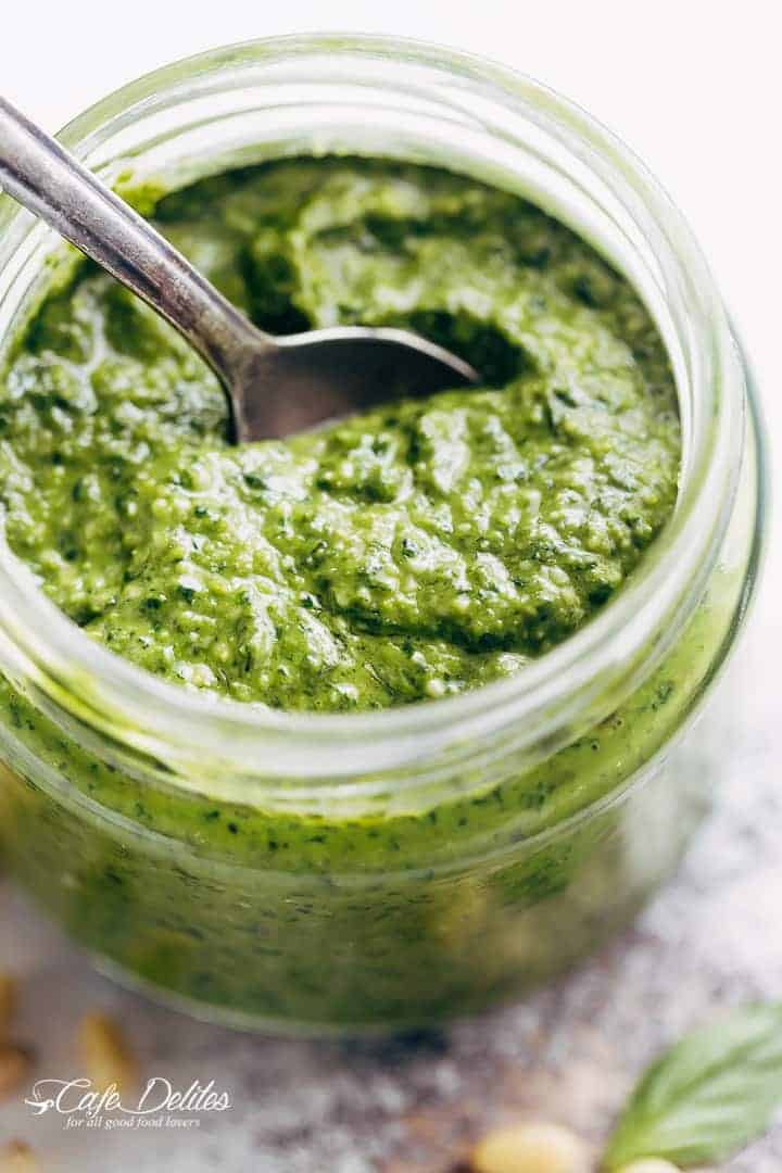 Homemade Basil Pesto