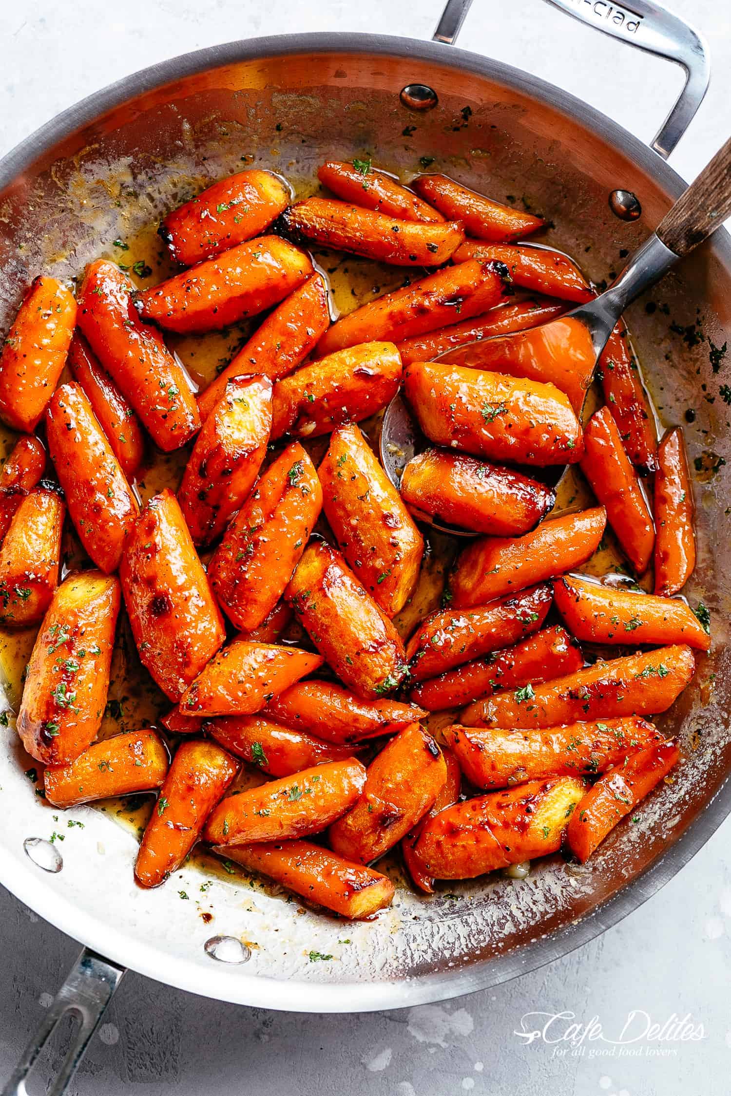 Honey Roasted Carrots, plus Garlic Butter
