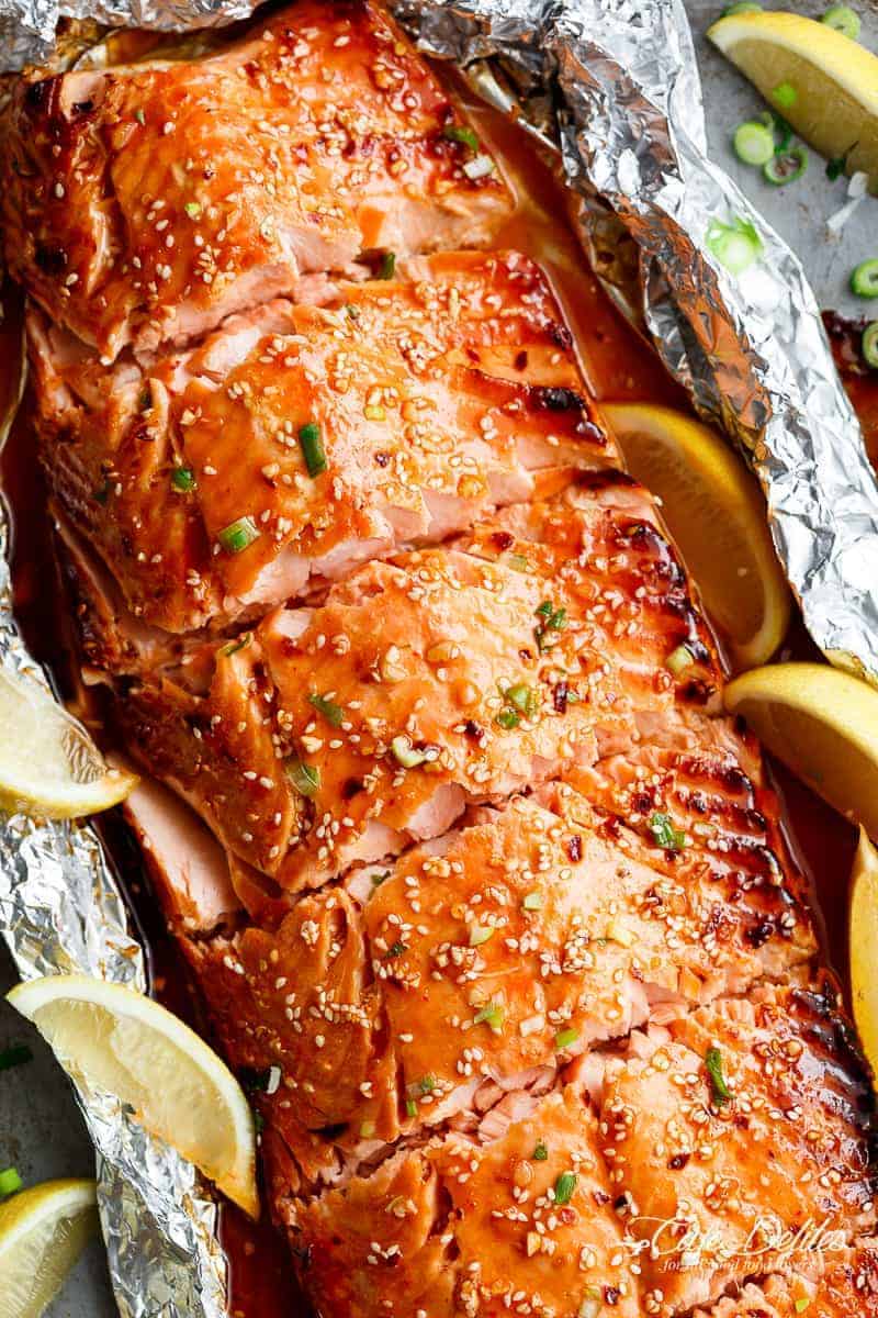 Honey Sesame Salmon