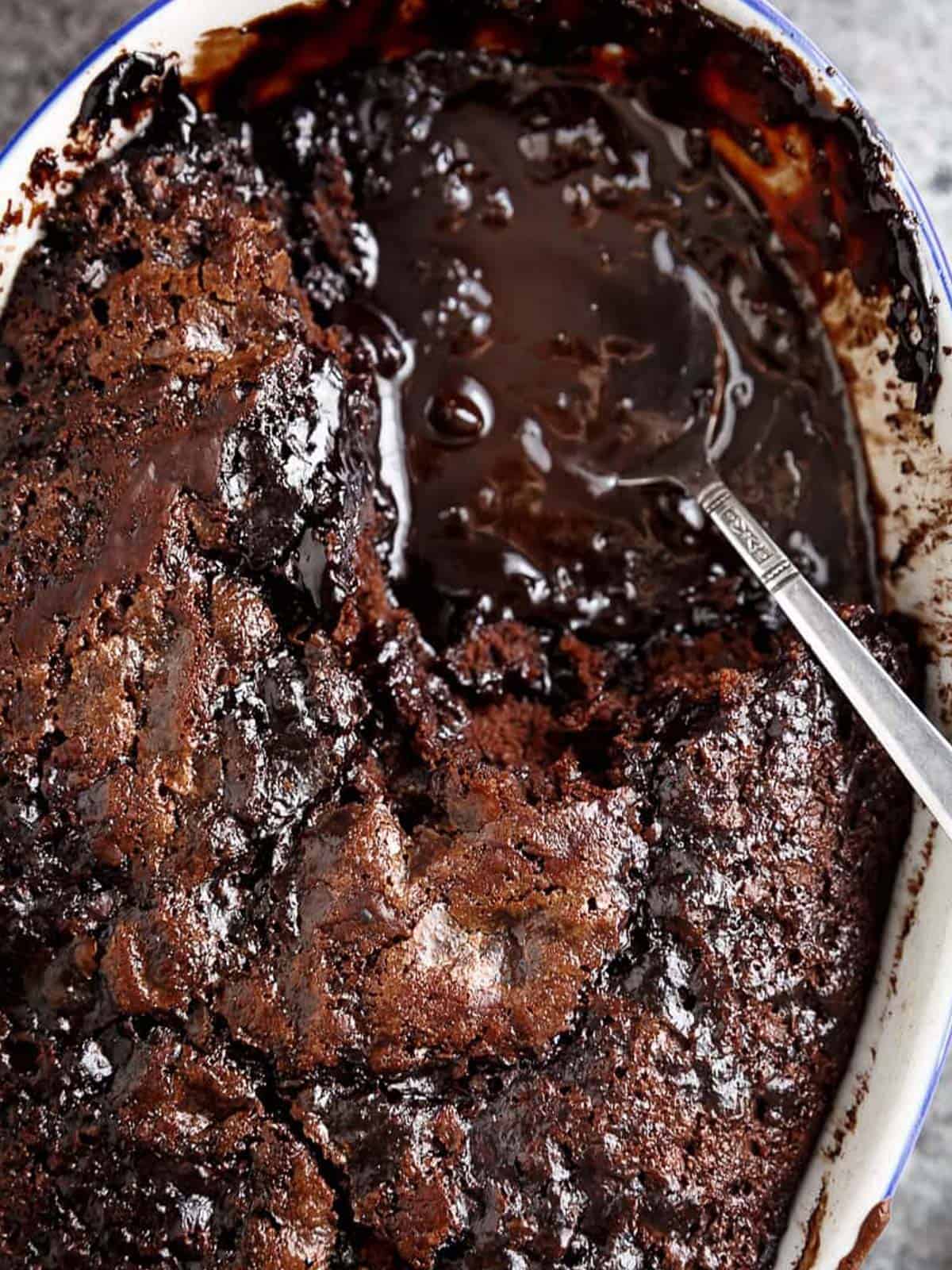 Hot Fudge Chocolate Pudding Cake
