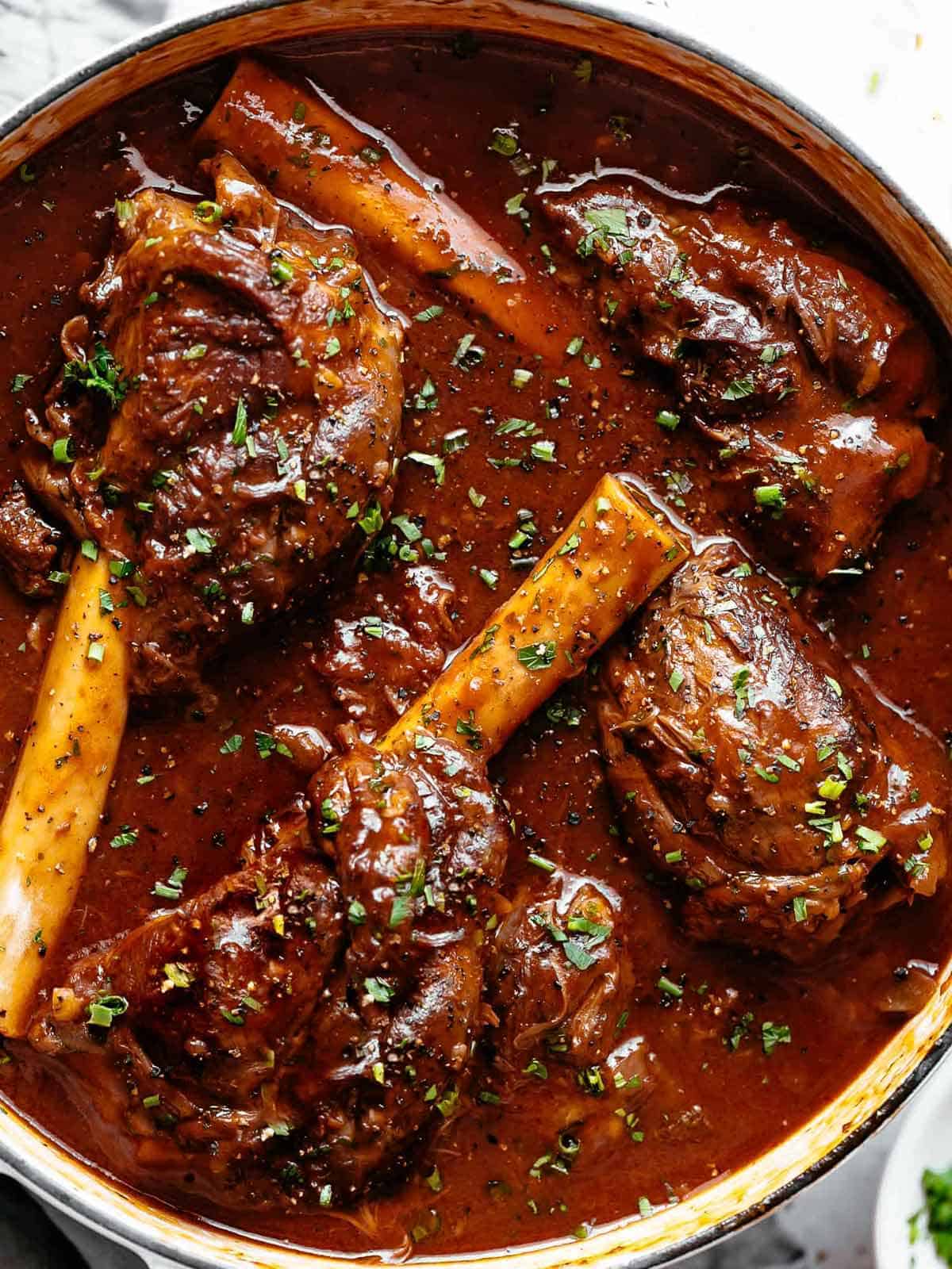 Braised Lamb Shanks