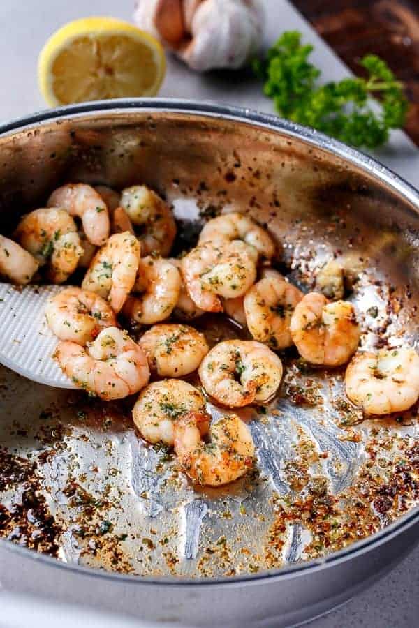 good and spicy Lemon Paprika Garlic Prawns