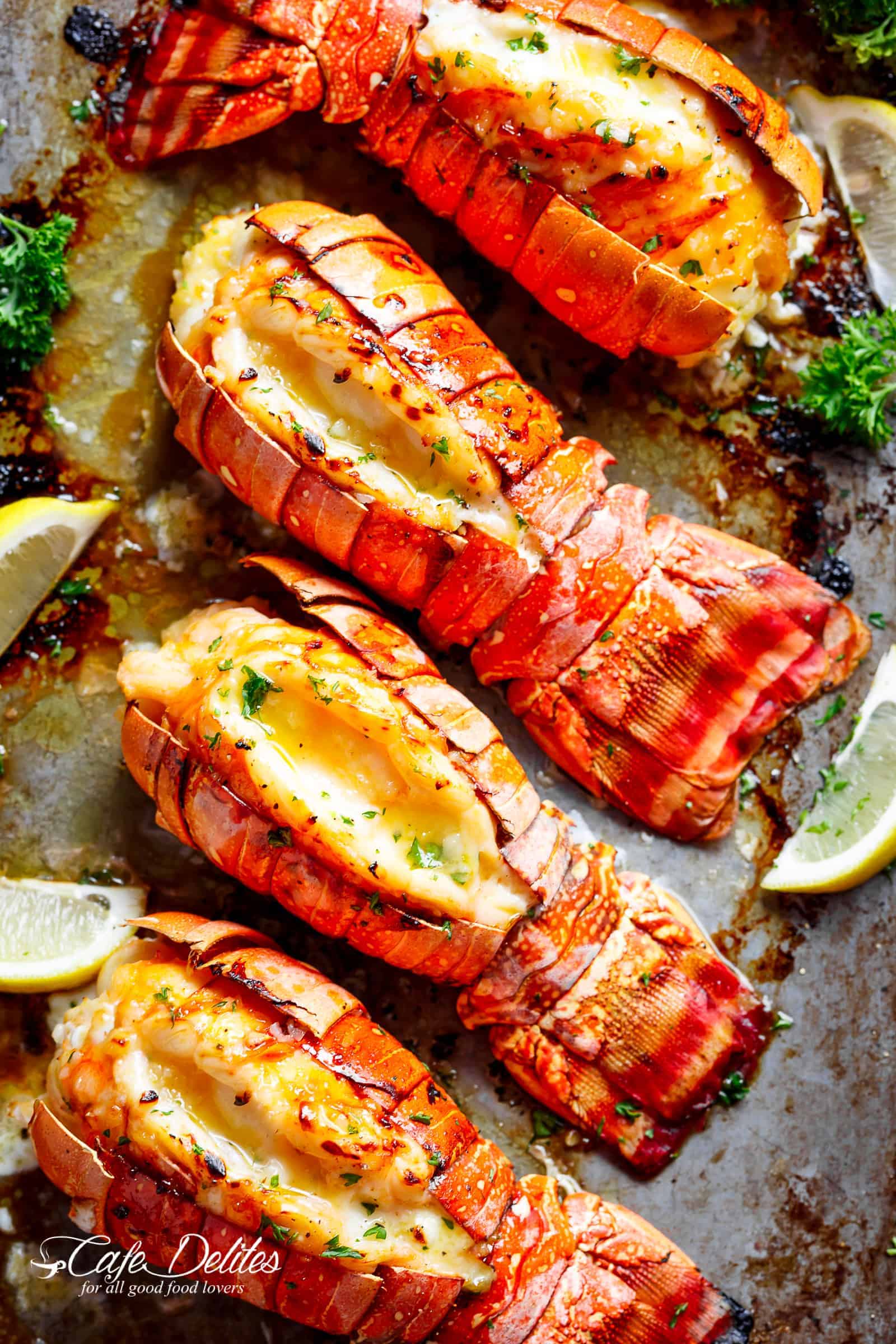Broiled Lobster Tails