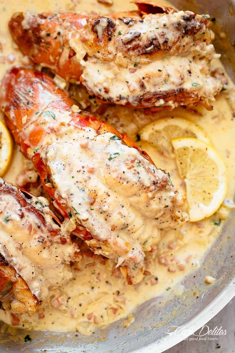 Creamy Lobster Tails