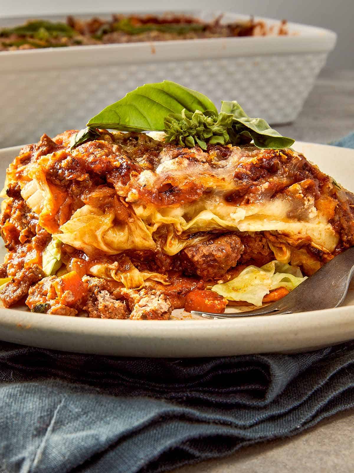 Low Carb Cabbage Lasagna