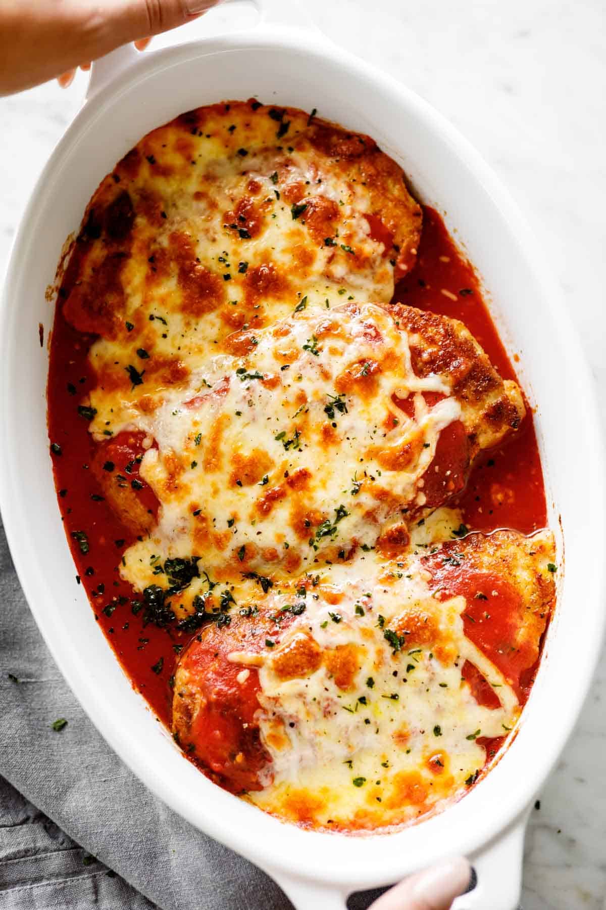 Low Carb Chicken Parmesan
