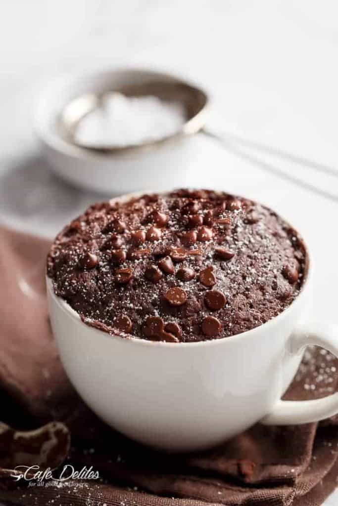 Low Fat Chocolate Mug Cake