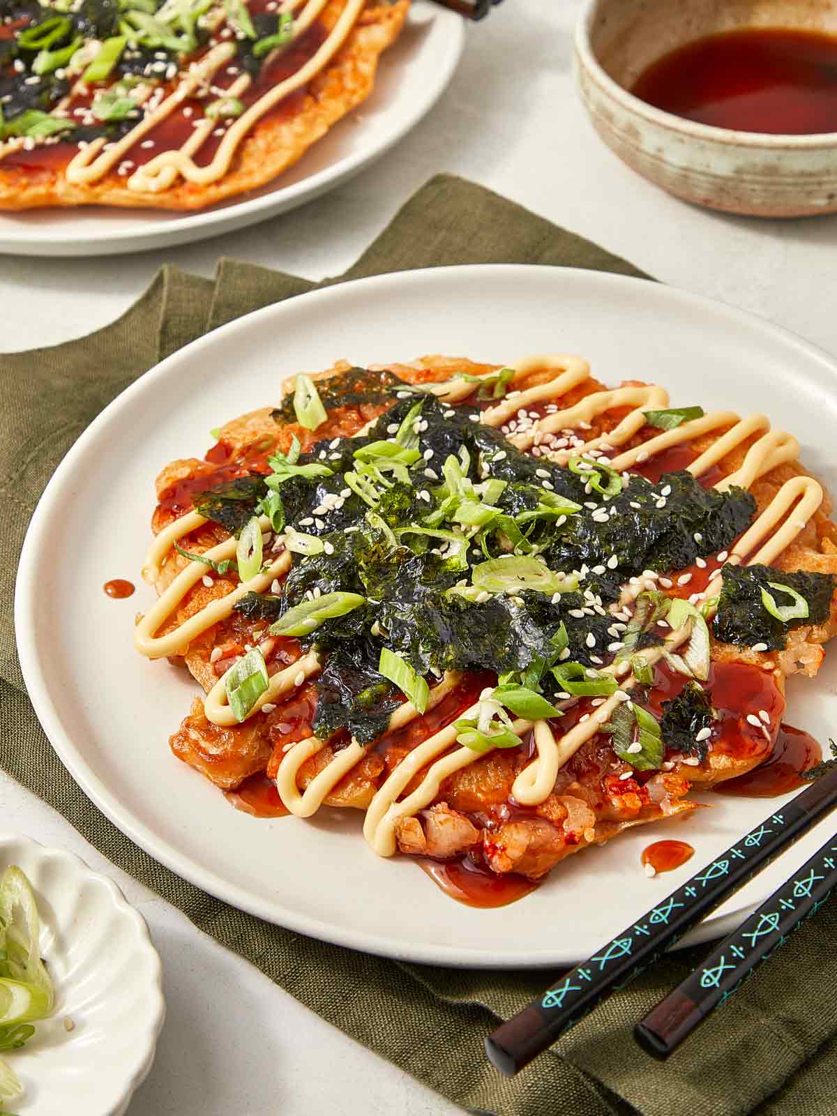 Okonomiyaki (Japanese Pancake)