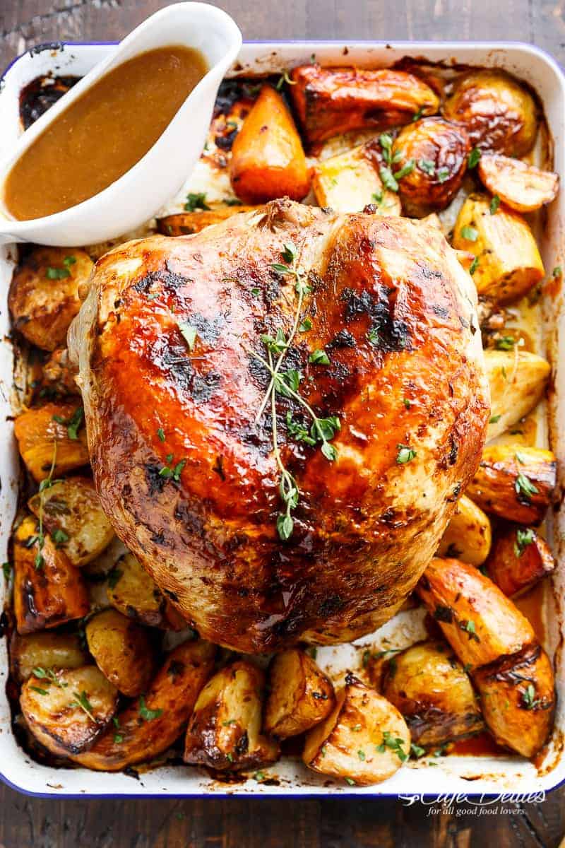 One Pan Herb Roasted Turkey
