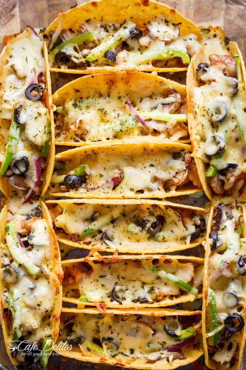 Baked BBQ Chicken Tacos