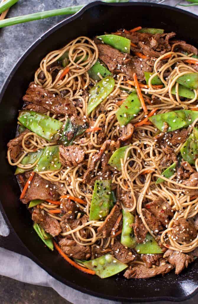 Sesame Beef Stir Fry